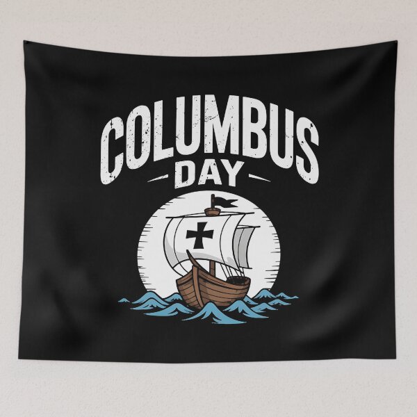 Item preview, Columbus Day Italian American Christopher Columbus designed and sold by BakeryDozen.