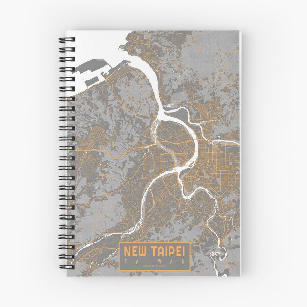 Item preview, New Taipei City Map of Taiwan - Bauhaus designed and sold by deMAP.
