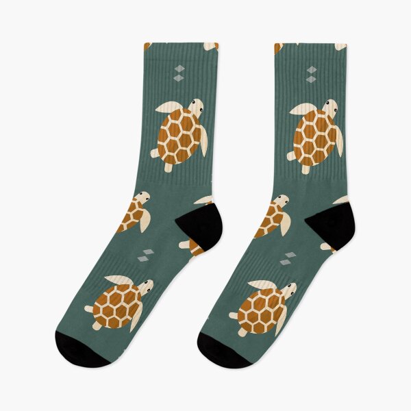Item preview, Sea turtles on green designed and sold by reneesillus.