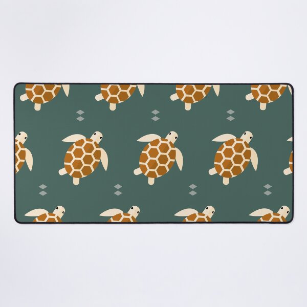 Item preview, Sea turtles on green designed and sold by reneesillus.