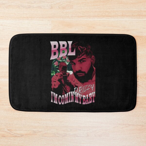 Item preview, Drake Drizzy BBL Meme Parody Red Aesthetic Bold Text designed and sold by jotaro201.