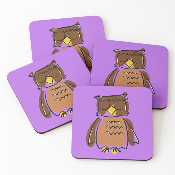 Item preview, Owl in Bold Minimal Lines designed and sold by Sklines Art | Mrz Danelli.