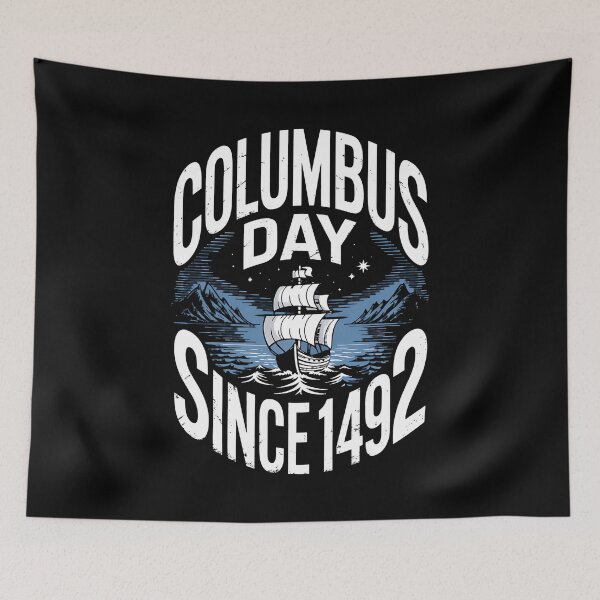 Item preview, Columbus Day Since 1492 Italian Pride Christopher Columbus designed and sold by BakeryDozen.