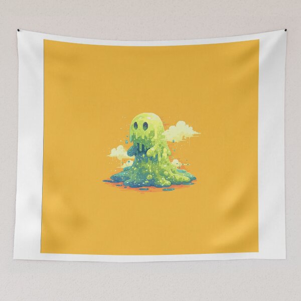 Item preview, Melting Slime Ghost Pixel Art designed and sold by Christian Weiss.