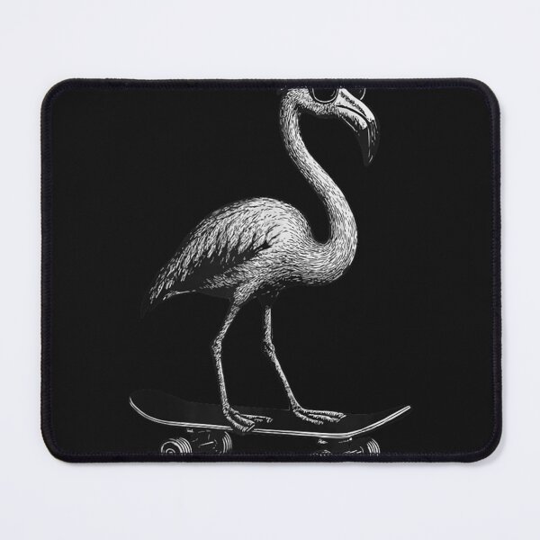 Item preview, Skateboarder Flamingo with Sunglasses Animal Skater for Men Women designed and sold by MOHAMED FRASER.