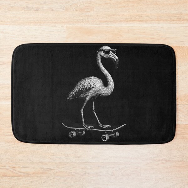 Item preview, Skateboarder Flamingo with Sunglasses Animal Skater for Men Women designed and sold by MOHAMED FRASER.