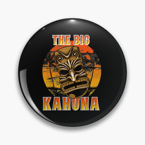 Item preview, Hawaiian Tiki Mask Luau Hawaii The Big Kahuna  designed and sold by svipwtdko12.