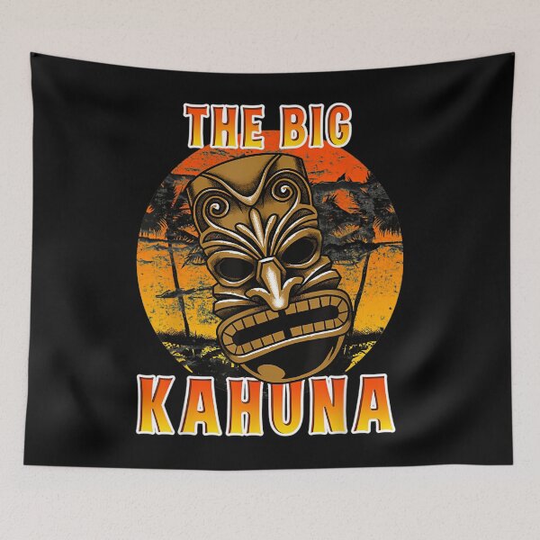 Item preview, Hawaiian Tiki Mask Luau Hawaii The Big Kahuna  designed and sold by svipwtdko12.
