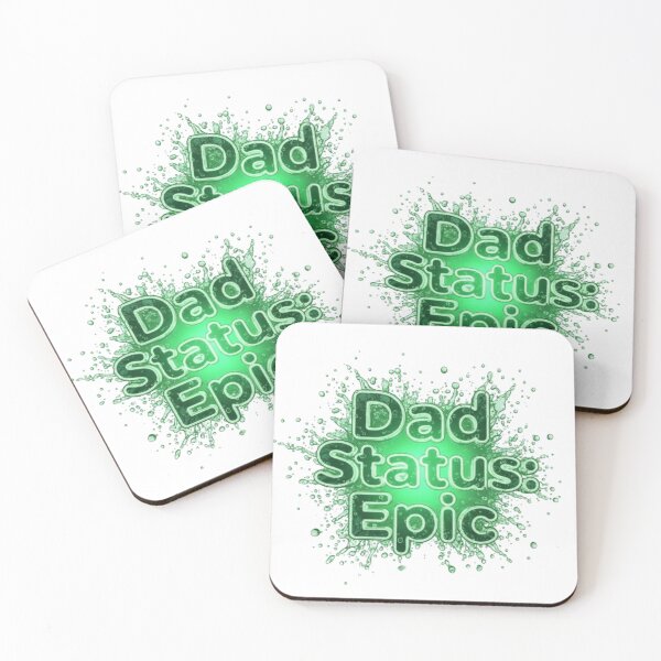 Item preview, Dad Status: Epic designed and sold by Gurjeetpixelart.