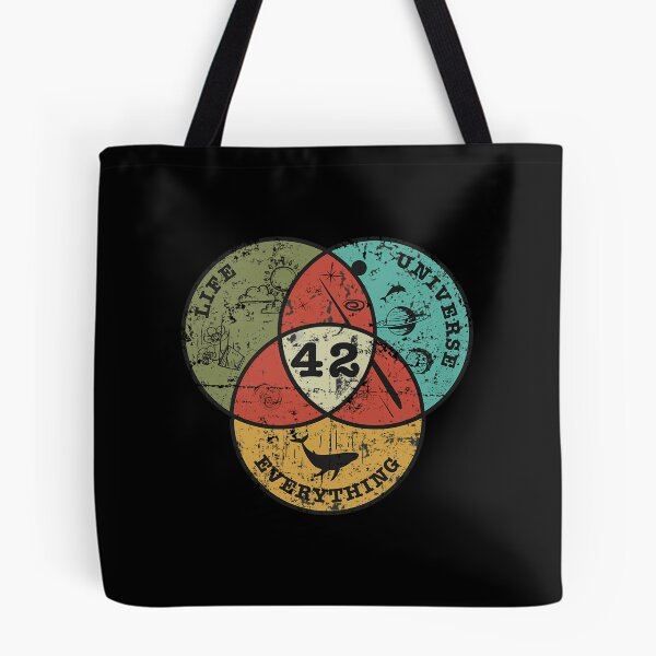 Item preview, Venn Diagram Life The Universe  Everything designed and sold by DAVISHUNT12.