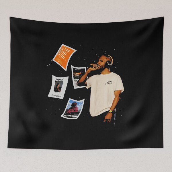 Item preview, Frank Ocean Headphones Floating Pages Surreal Aesthetic designed and sold by kingofshaman123.