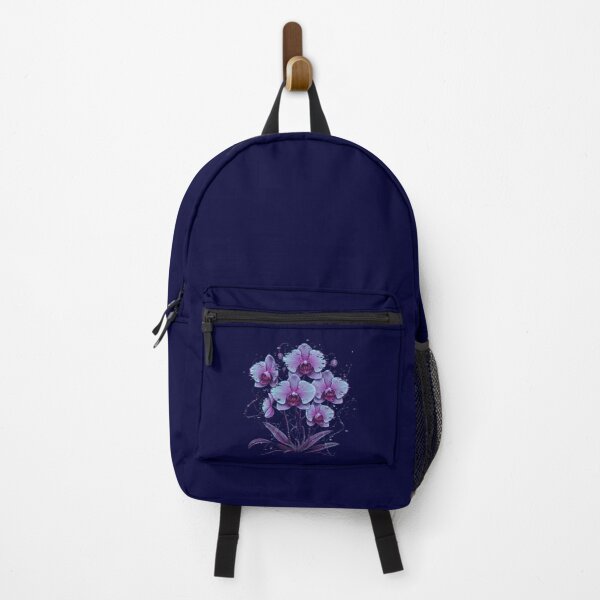 Item preview, Cybernetic Orchids: Glitch Bloom - Unique Neon Bio-Digital Flower Art Design designed and sold by trend-forge.