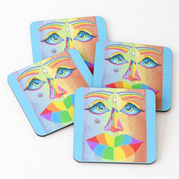 Item preview, Rainbow Clown Face, Pride...!!! designed and sold by LGBT-Shirts Plus.