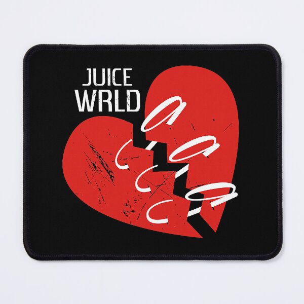 Item preview, Juice WRLD Broken Heart Red Halo Emo Rap Aesthetic designed and sold by dragonmaid269.