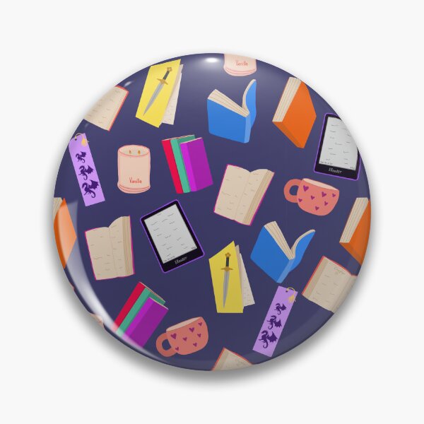 Item preview, Purple Blue Bookish Books Mug Ereader candle designed and sold by Lozzie Eliza Designs.
