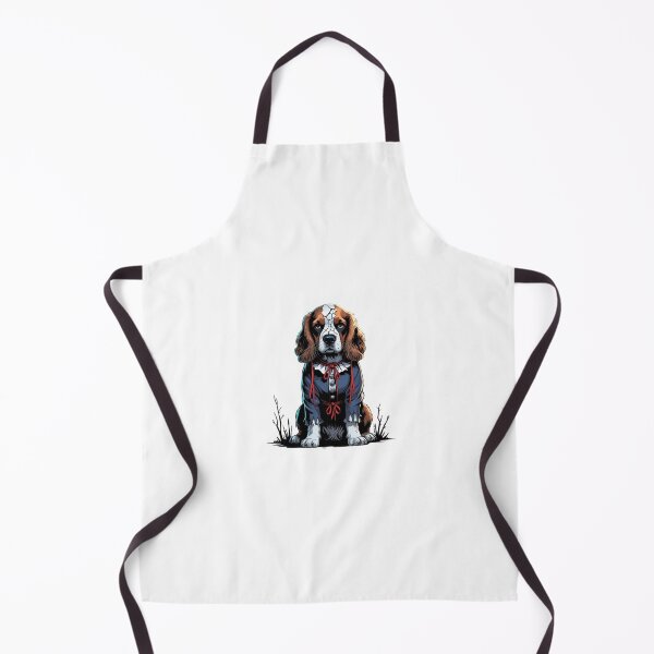 Item preview, Dark Spaniel Dog Creepy Costume designed and sold by StormArte.