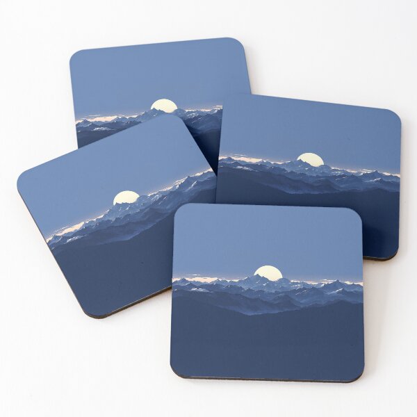 Item preview, Sunset Over Mountain Ranges designed and sold by Christian Weiss.