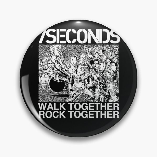 Item preview, 7 Seconds Walk Together Rock Together White  designed and sold by swaimdpruisi.