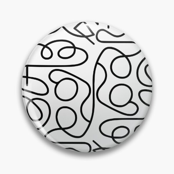 Item preview, Flowing Harmony – Abstract Line Art Pattern designed and sold by DKunic.
