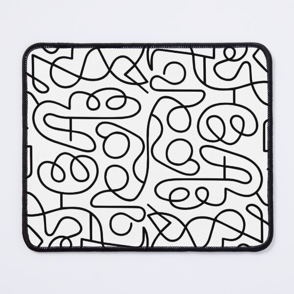Item preview, Flowing Harmony – Abstract Line Art Pattern designed and sold by DKunic.