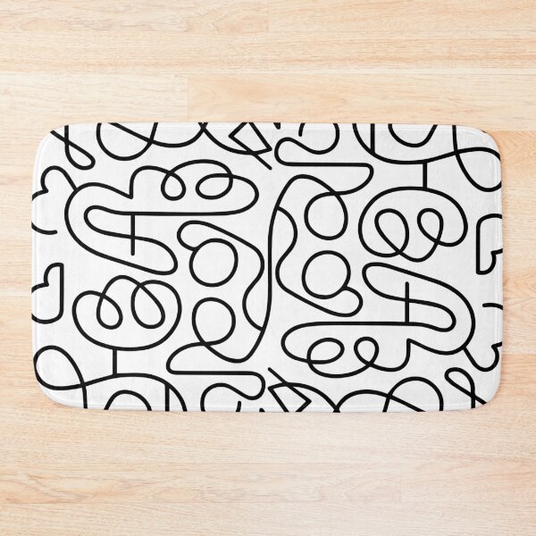 Item preview, Flowing Harmony – Abstract Line Art Pattern designed and sold by DKunic.