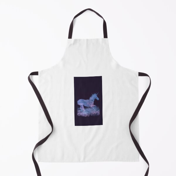Item preview, Glittery art Running horse on blue dynamic art design designed and sold by Mashahub.