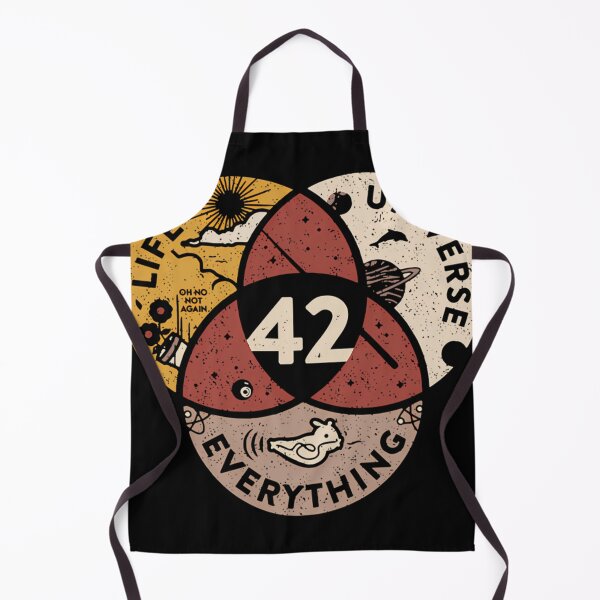 Item preview, 42 The Answer To Life The Universe And Everything Hitchhikers Guide To The Galaxy 42 The Answer Gift designed and sold by CLEAMMATHEWS.