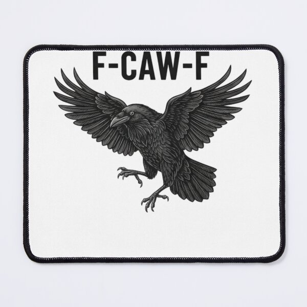 Item preview, Gothic F. Caw F. Raven Design - F*** Around and Find Out designed and sold by GeniePixel.
