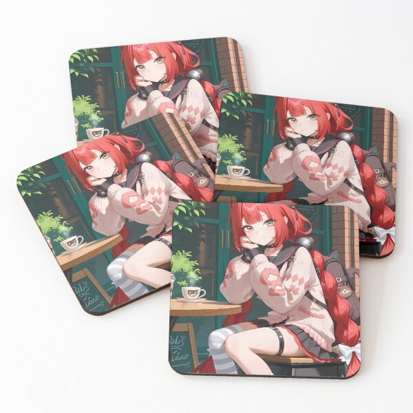 Item preview, Ukinami Yuzuha Zenless Zone Zero Relaxed Cafe Waifu Girl designed and sold by SolenneAzur.