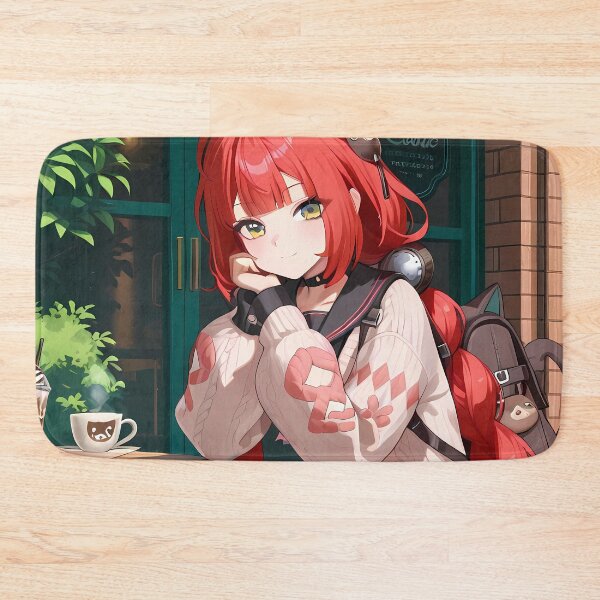 Item preview, Ukinami Yuzuha Zenless Zone Zero Relaxed Cafe Waifu Girl designed and sold by SolenneAzur.