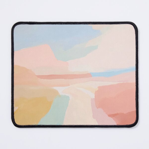 Item preview, Minimalist desert landscape pastel colors designed and sold by ArtHouseNiklas.