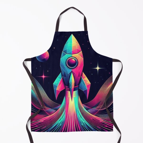 Item preview, Colorful geometric rocket  designed and sold by Dogandesighn.