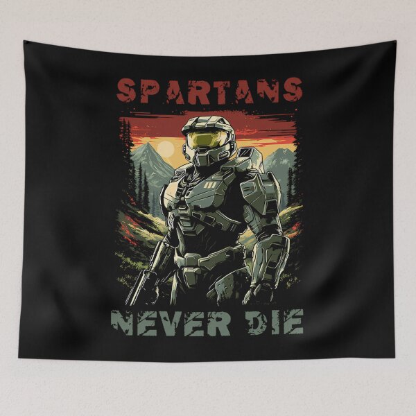 Item preview, Spartans Never Die designed and sold by CLEAMMATHEWS.