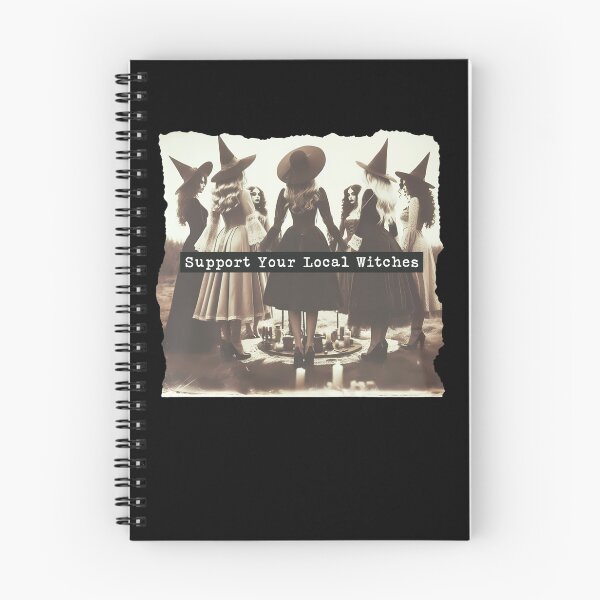Item preview, Support Your Local Witches, Retro Witch Halloween designed and sold by GuyWithtPie.