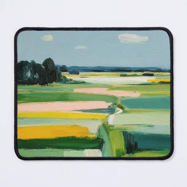 Item preview, Minimalist Netherlands Landscape Pastel Colors designed and sold by ArtHouseNiklas.