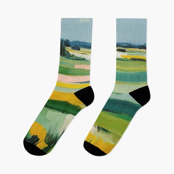 Item preview, Minimalist Netherlands Landscape Pastel Colors designed and sold by ArtHouseNiklas.