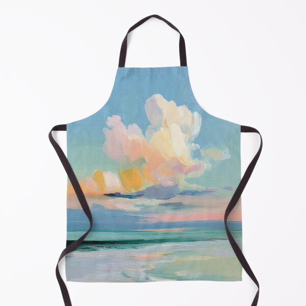 Item preview, Abstract Seascape Pastel Colors & Sky designed and sold by ArtHouseNiklas.