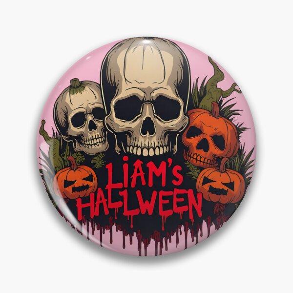 Item preview, Halloween design customized with your name | Special for the name "Liam" designed and sold by DesignSphere-pi.