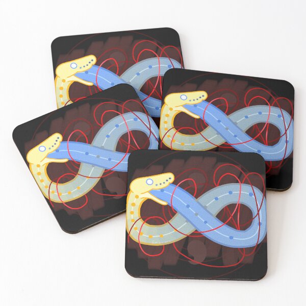 Item preview, Ellipses Ouroboros designed and sold by ClumsyPillbug.