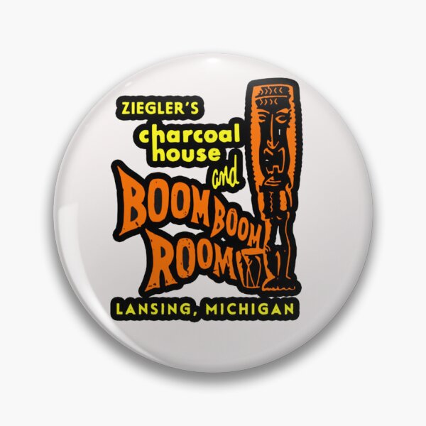 Item preview, Funny Retro Tiki Bar Design – Lansing Michigan Style designed and sold by SchowalterWalla.