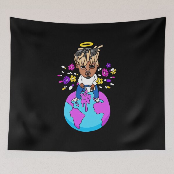 Item preview, Flowers Juice Wrld Purples  designed and sold by dragonmaid269.