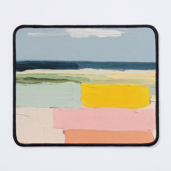 Item preview, Minimalist coastal landscape pastel colors designed and sold by ArtHouseNiklas.