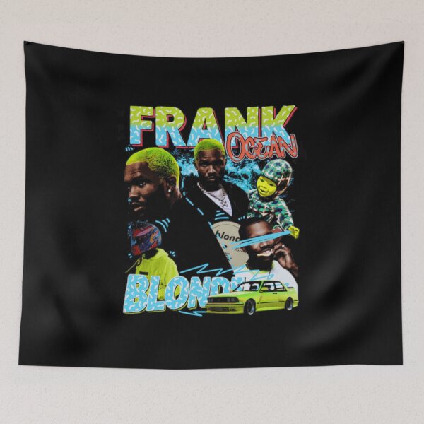 Item preview, Frank Ocean Blond Collage Neon Green Retro Aesthetic designed and sold by kingofshaman123.