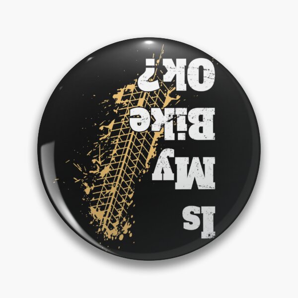 Item preview, Is My Bike OK – Funny Vintage Biker Gift Design designed and sold by SchowalterWalla.