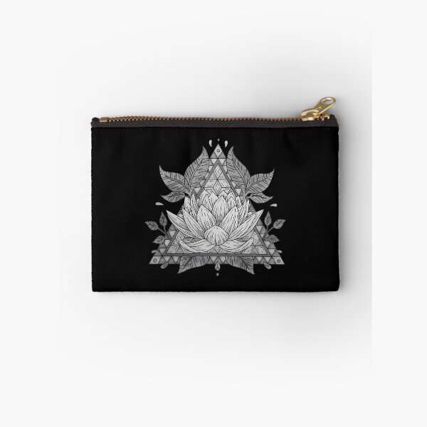 Item preview, Grey Lotus Flower Geometric  designed and sold by jkxqkzxo41.