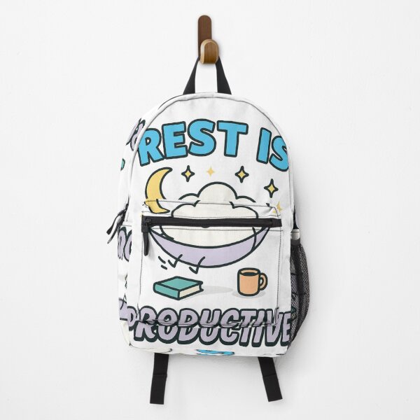 Item preview, Rest Is Productive – Cute Self Care Mental Health Design designed and sold by Designforyou86.