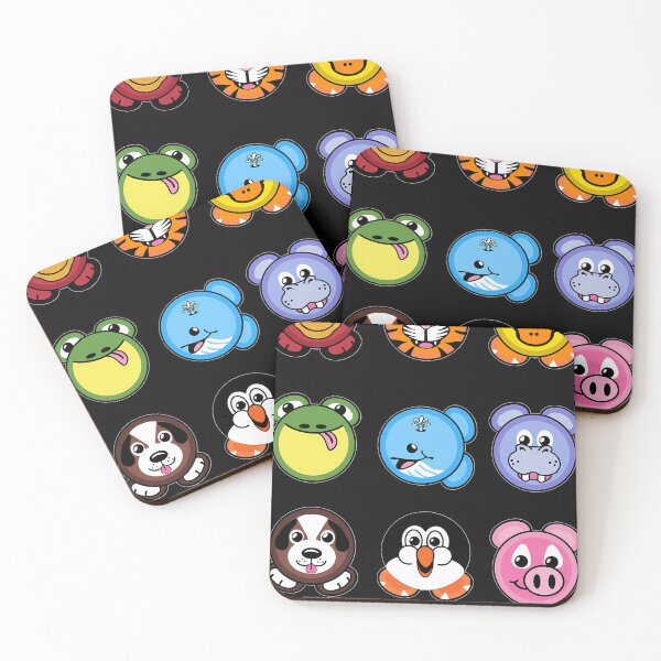 Item preview, 2000S-Nostalgia-Zoopals-Plates designed and sold by ScottTurner1.