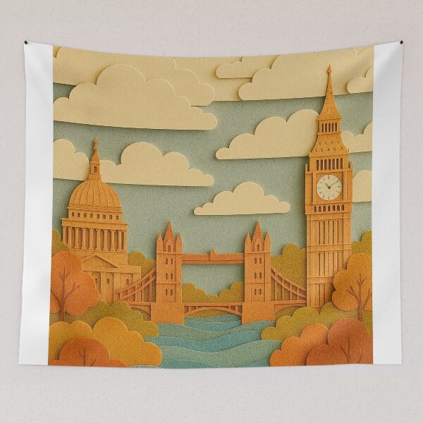 Item preview, City of London made from paper designed and sold by AdiDsgn.