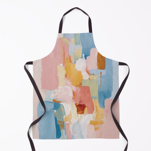 Item preview, Abstract oil painting pastel colors & texture designed and sold by ArtHouseNiklas.