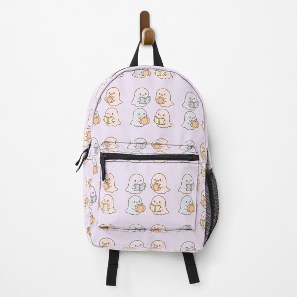 Item preview, Pastel Kawaii Ghosts – Books & Pumpkins designed and sold by Bratak.
